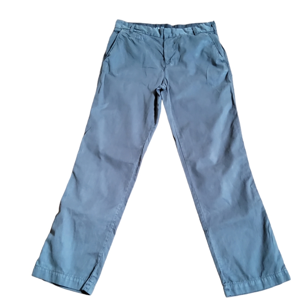 Wyatt from Save Khaki United Men's Cotton Twill Lightweight Trousers Pants Grey
